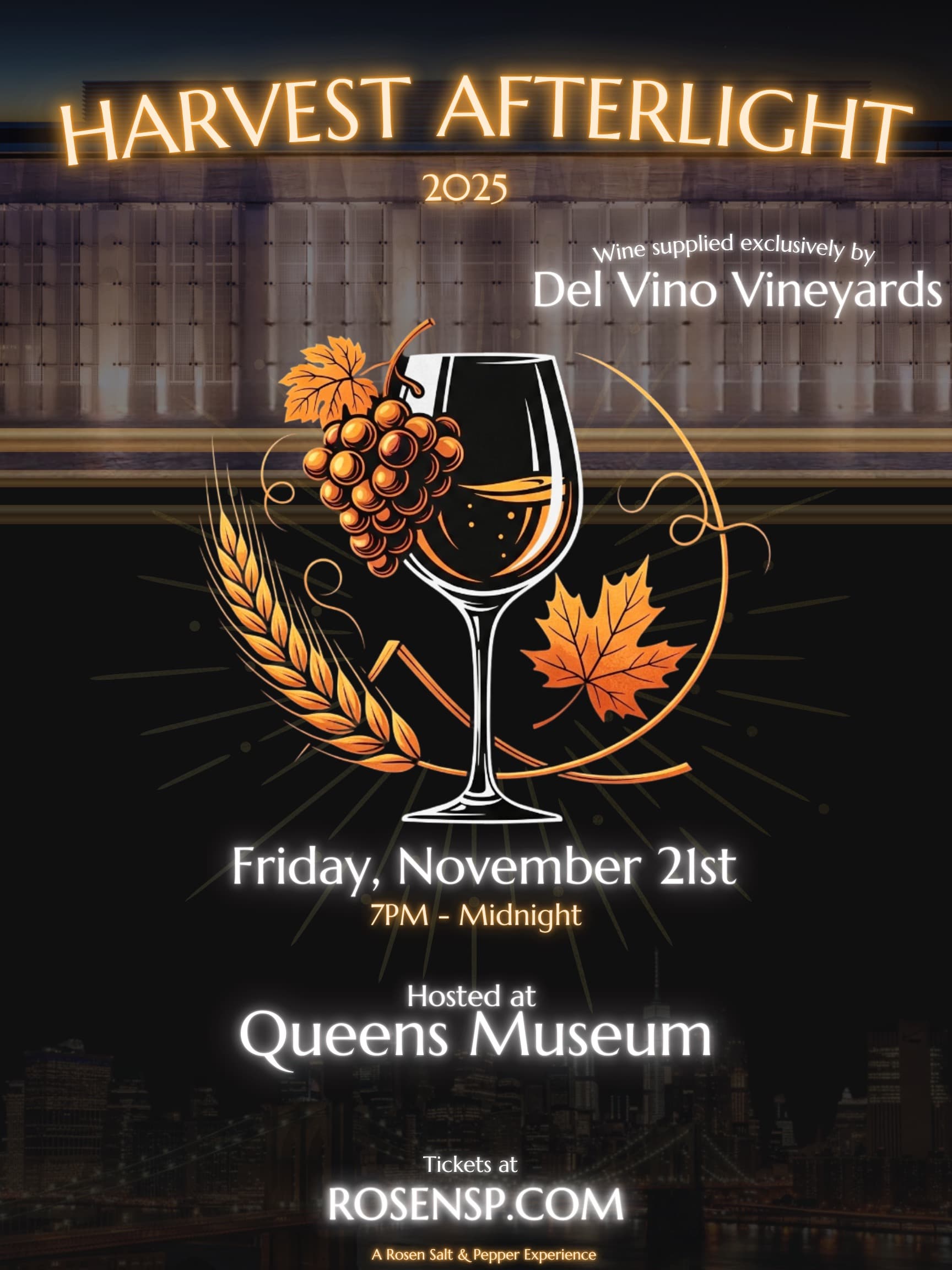 Harvest Afterlight Event Poster